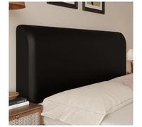 Générique Housse de tête de lit de qualité supérieure, Housse Extensible Anti-poussière, for Lits, Chambre à Coucher, Meubles(Black,200cm)