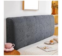 Générique Housse De Tête De Lit De Qualité Supérieure, Housse Simple/Double, Housse De Dossier De Tête De Lit De Protection Extensible Et Anti-poussière(Dark Grey,200cm)