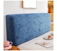 Générique Housse De Tête De Lit De Qualité Supérieure, Housse Simple/Double, Housse De Dossier De Tête De Lit De Protection Extensible Et Anti-poussière(Blue,150cm)