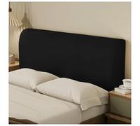 Générique Housse De Tête De Lit De Qualité Supérieure, Housse Simple/Double, Housse De Protection Extensible Anti-poussière Tout Compris(Black,220cm)