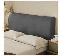 Générique Housse De Tête De Lit De Qualité Supérieure, Housse Simple/Double, Housse De Protection Extensible Anti-poussière Tout Compris(Dark Grey,180cm)