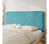 Générique Housse de Tête de Lit Élastique Compatible Lit 2 Places King Size Protection Anti-Poussière pour Décoration de Chambre Bleu 190-218cm/75-86in