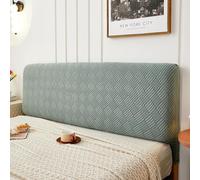 Générique Housse de Tête de Lit Élastique Compatible Lit 2 Places King Size Super King Size Protection Anti-Poussière pour Décoration de Chambre Vert 150-170cm/59-67in