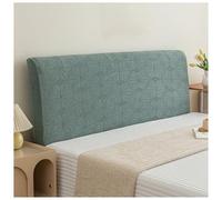 Générique Housse De Tête De Lit, Enveloppe De Tête De Lit Anti-poussière, Protecteur Extensible, Housse De Meuble Jacquard for Tête De Lit(Light Green,220cm)