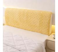 Generique Housse De Tête De Lit Extensible en Velours Protection De Tête De Lit Housse Doux Et Chaud pour Têtes De Lit Simples Doubles pour Chambre À Coucher Appartement