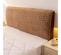 Generique Housse De Tête De Lit Extensible en Velours Protection De Tête De Lit Housse Doux Et Chaud pour Têtes De Lit Simples Doubles pour Chambre À Coucher Appartement
