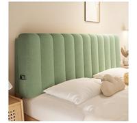 Générique Housse de tête de lit, Housse avec Coussin de Remplissage, Protection de tête de lit rembourrée épaisse, Convient aux Lits en Bois et en métal, King Queen Full(Green,100cm)