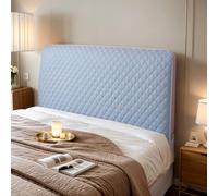 Générique Housse De Tête De Lit Matelassée Élastique avec Bordure en Dentelle Protection Rembourrée Ajustée Décorative pour Chambre d'amis Ou Suite Parentale,D,240cm