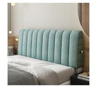Générique Housse De Tête De Lit Matelassée Épaisse en Velours Doux for Lits en Cuir, Tissu Et Fer, Support Dorsal Lavable Et Réglable(Green,120cm)