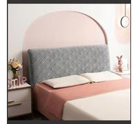 Generique Housse de Tête de Lit pour Queen Full Twin King Size Bed, Housse de Tête de Lit en Velours, en Tissu épais, Protection(Dark Gray,180cm(71inch))