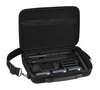 Générique Housse de Transport pour Insta360 X5, Coque Rigide avec Doublure en EVA, étui de Rangement Protecteur Antichoc, Sac de Voyage Compact avec bandoulière