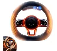 Générique Housse de Volant chauffante sans Fil Rechargeable, avec Chauffage Rapide au graphène et Protection antidérapante, Housse de Volant chauffante USB. (A02)