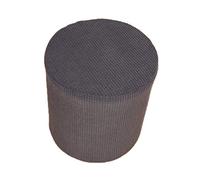 Générique Housse élastique pour Pouf avec Bord Inférieur élastique Qui Empêche Le Glissement et Maintient Le Canapé Bien en Place, Gris
