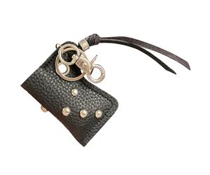 Générique Housse en Cuir PU et Pochette légère avec détachable, Black | Protecteur de briquet de poche avec cordon de taille et décoration suspendue pour Camping et accessoires de