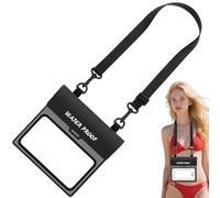 Générique Housse Étanche pour Téléphone Portable - Sac De Transport Imperméable en PVC pour Smartphone,Grande Capacité pour Plage, Randonnée Aquatique, Loisirs Quotidiens