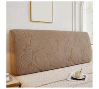 Générique Housse Extensible pour Tête de Lit (Grand Lit, Queen Lit, King Lit), Housse de Protection Anti-Poussière pour Chambre À Coucher (Couleur Café, 180 X 60 cm / 71 X 24 Pouces)