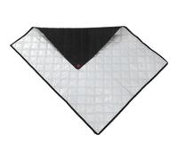 Générique Housse Isolante Imperméable et Légère pour Congélateur Extérieur en Feuille D'aluminium Argentée Protection Solaire pour Balcon et Stockage au Froid