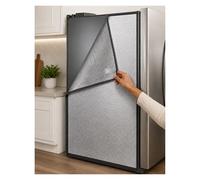 Générique Housse Isolante Réfrigérateur, Protection Thermique en Aluminium, Couvre-Congélateur et Armoire Réfrigérée, Film Isolant pour Vitres et Comptoirs(A,50x170 cm)