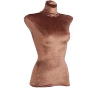 Générique Housse Mannequin Femme Velours Extensible Protection Douce Polyester Couverture de Buste pour Vitrine et Boutique de Mode Accessoire de Remplacement pour Mannequin Tailleur