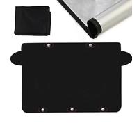 Générique Housse Neige Voiture - Pare-Brise Magnétique Extérieur,Protection Pliable Solaire Contre Pluie Glace Intempéries Extérieur