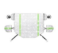 Générique Housse Pare-Brise Neige | Protection Hivernale Anti-Neige Et Glace pour Voiture | Revêtement Réfléchissant Universel pour Voiture SUV Utilitaire | pour SUV Fourgonnette Berline Automobile
