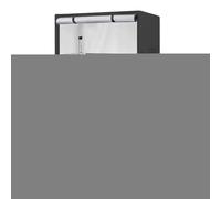 Générique Housse pour Racks de Stockage - Protection pour Étagères Industrielles | Organisateur Roulant Portable Porte Vêtements Garage Placard Chambre