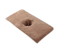 Générique Housse pour Table de Massage en Serviette,Serviette pour Lit À Spa avec Un Trou Facial | Drap Doux De Table À Massage,pour Salon, Hôtel, Voyage, Appartement, Beauté, Crèche Etc.