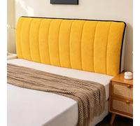 Generique Housse Rembourrée pour Housse De Protection Tête De Lit Doux Et Chaud Couvre-Tête De Lit Lavable Anti-Poussière pour Chambre À Coucher Appartement