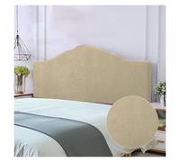 Générique Housse Tete De Lit Anti-poussière, Lavable, Extensible, for La Décoration du Lit, Facile À Installer, for Les Propriétaires Et Les Locataires(Light Brown,220cm*70cm)