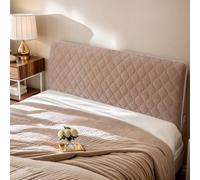 Générique Housse Tête De Lit Velours Extensible pour Lit King Queen Universelle Protection Dossier Couverture Complète pour Chambre Maison Hôtel Moderne,E,100cm