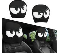 Générique Housses d'appuie-tête de Voiture Amusantes, et Souples, avec des Yeux de Dessin animé Mignons et Amusants, pour Volvo XC90 5seats,A-1Pair