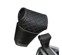 Générique Housses De De De Voiture - Cuir PU 12x5 Cm | Couvertures De De Automatique | Protecteur De Pommeau De De | Protecteur De Bâton De De Antidér