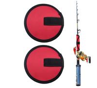 Générique Housses de leurre de pêche pour Canne, enveloppes de leurre de pêche | 2X Protecteur de en Tissu,Gants d'appât pour Canne à, Support d'hameçon, équipement de pour Eau Douce et Eau s