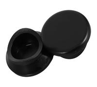 Générique Housses de Repose-pouce Support en Silicone 2pcs Noir Accessoire Stable et Confortable pour Saxophone pour Amateurs de Musique