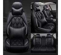 Générique Housses De Siège De Voiture Accessoires De Siège pour Citroen C4-Aircross C4-Picasso C5 C2 C6 C4 C-Elysee C-Triomphe Tous Les Modèles Confortable(7)