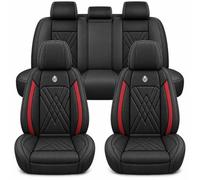 Générique Housses de Siège pour Dacia Duster 3Hybrid 2024-2025 Auto,5 Places Housses de Siège Auto Avant Arrière,Ensemble Cuir PU Étanche et Respirant Protection Anti-Rayures