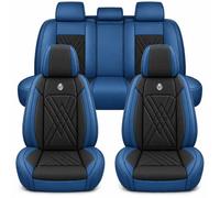 Générique Housses de Siège pour Vito W638 1996-2003 Auto,5 Places Housses de Siège Auto Avant Arrière,Ensemble Cuir PU Étanche et Respirant Protection Anti-Rayures