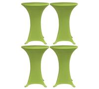 Générique Housses de Table Extensible 4 pcs 70 cm Vert,Maison & Jardin,Décorations,Housses,Vert,1.28 KG,279088