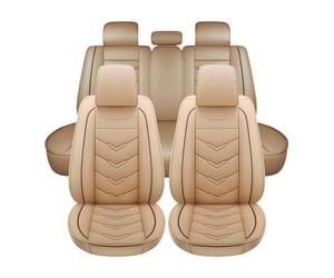 Générique Housses Siège Auto Daim Aérien pour 500 2007-2024 2025 Couvre Siège Voiture Antidérapant 4 Saisons, Semi-Enveloppantes Respirantes, Compatibles Airbags-Faciles à Installer