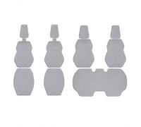 Générique Housses Siège Voiture 5 Places pour Ford Transit Custom Van L2H1 L2 2018-2025 sur Mesure, Set Complet Avant Arrière, Tissu Diamant Respirant, Dos Antidérapant(Gris)