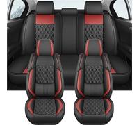 Générique Housses Sièges Fractionnables Housses De Siège Auto en Cuir PU Respirant Diamond Summer pour Opel pour Astra H(Rouge)