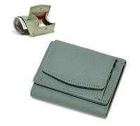 Générique Houtangduty Mini Wallet, Folding Mini Wallet, Houtndguter Genuine Leather RFID Blocking Card Holder Organizer Pocket, for Woman (#7)