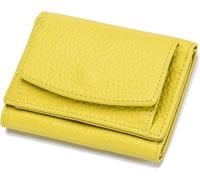 Générique Houtangduty Mini Wallet, Houtndguter Wallet for Woman, Houtang Purse with Blocking Card Holder Organizr and Coin Pouch (Yellow)