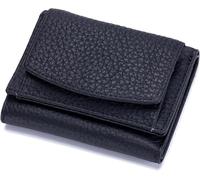 Générique Houtangduty Mini Wallet, Houtndguter Wallet for Woman, Houtang Purse with Blocking Card Holder Organizr and Coin Pouch (Black)
