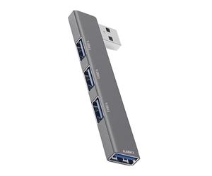 Générique Hub USB Pour PC - Extendeur USB 3.0 4 Ports, Connectivité Rapide Pour Ordinateur Portable | Extension Plug And Play Pour Périphériques Externes, Souris, Clavier, Mémoires, Accessoire Technol