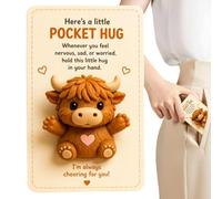 Générique Hug Card Ghost Inspirational Comforting Support Relief Keepsake
