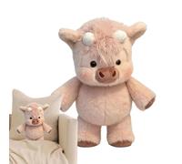Générique Huggable Plush Toy - 17.7inch Soft Throw, Stuffed Toy with Super Soft Material, Pillow Accessory with Cuddly Design, Plush Toys, Cow Plushes for Providing Comfort and Fun Play