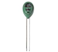 Générique Humidimètre du Sol, Hygromètre testeur d'éclairement du capteur de pH avec Grand Cadran, Accessoires de Jardinage Compteur de Sol 3 en 1 pour Les débutants
