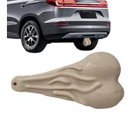 Générique Humorous Auto - Bull Scrotum, Realistic Bumper Charm, Tough Guy Vehicle Mascot, Sarcastic Hitch Pendant, Gag Cargo Guard for Pickup Truck Sedan Van SUV Adults 2-Pack