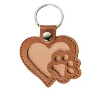 Générique Hundehaar Schlüsselanhänger - Leder Handgehängetasche Anhänger, Charm Aufbewahrungs-Anhänger Schlüsselbund Tasche Schulrucksack Accessoire Für Erwachsene Kinder Weihnachten Geburtstag